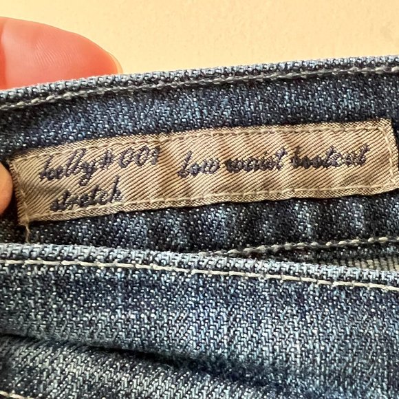 Vintage Citizens of Humanity by Jerome Dahan Kelly #001 Low Waist Bootcut - Picture 7 of 15